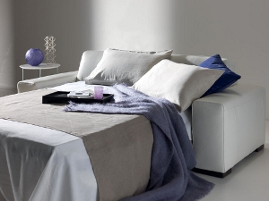  Furniture for your Living Room - NATUZZI - CLARK LEATHER SOFA SLEEPER