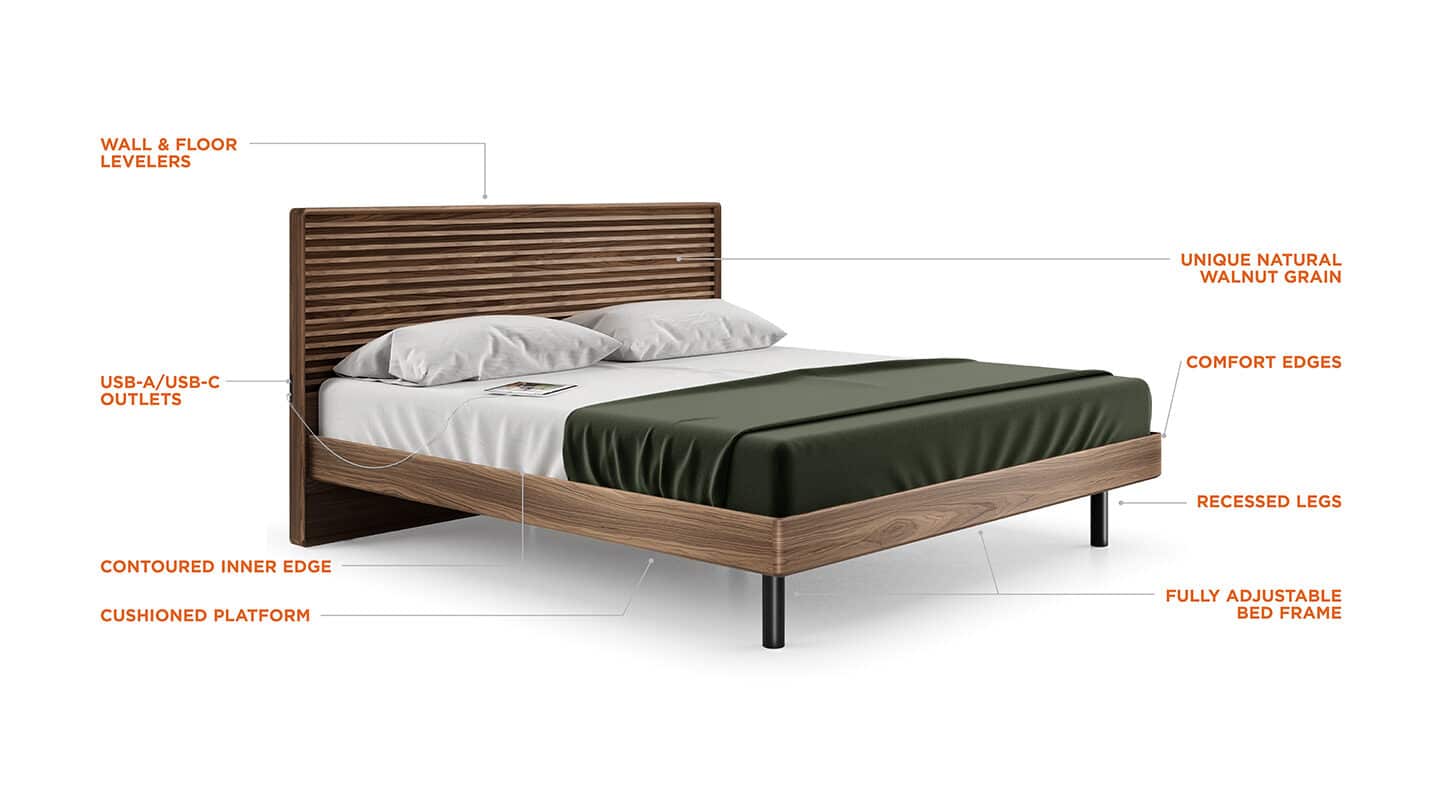 Cross Linq King Bed Features 1440