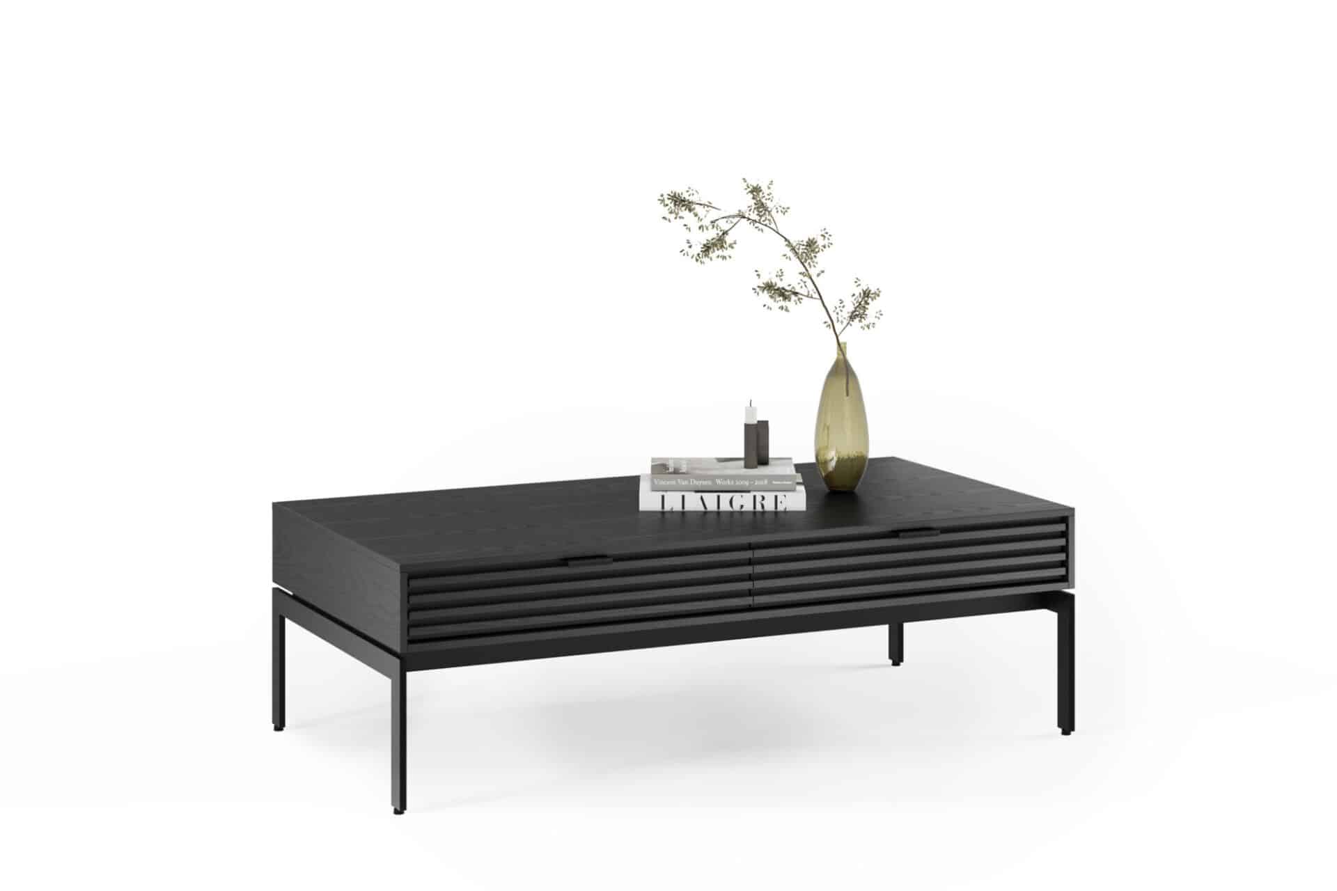 Cora Coffee 1172 Bdi Ebonized Ash Modern Wood Occasional Table 04