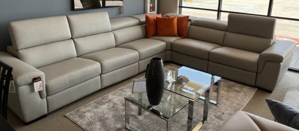 Yama Sectional Max Divani Leather Sofa Scandinavia New Orleans (1)