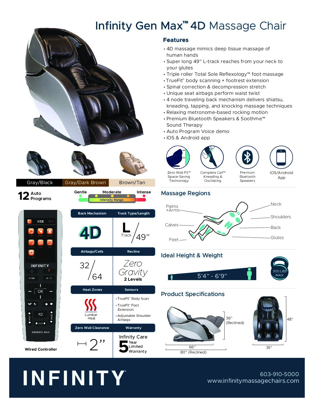 GENESIS MASSAGE CHAIR - Image 5