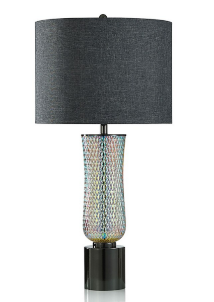 Screenshot 2025 06 11 At 12 36 40 Stylecraft Home Collection Prismatic Iridescent Black 3 Way Table Lamp With Linen Shade In The Table Lamps Department At Lowes.com