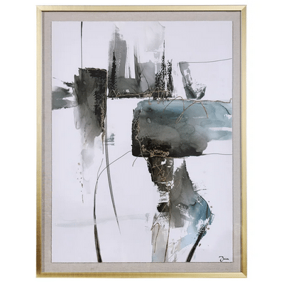 Screenshot 2025 06 25 At 12 08 29 Synthesis Shadow Hand Embellished On Paper Framed Under Plexi Glass In Shadow Box 39in W. X 49in Stretched Canvas Stylecraft Home Collection