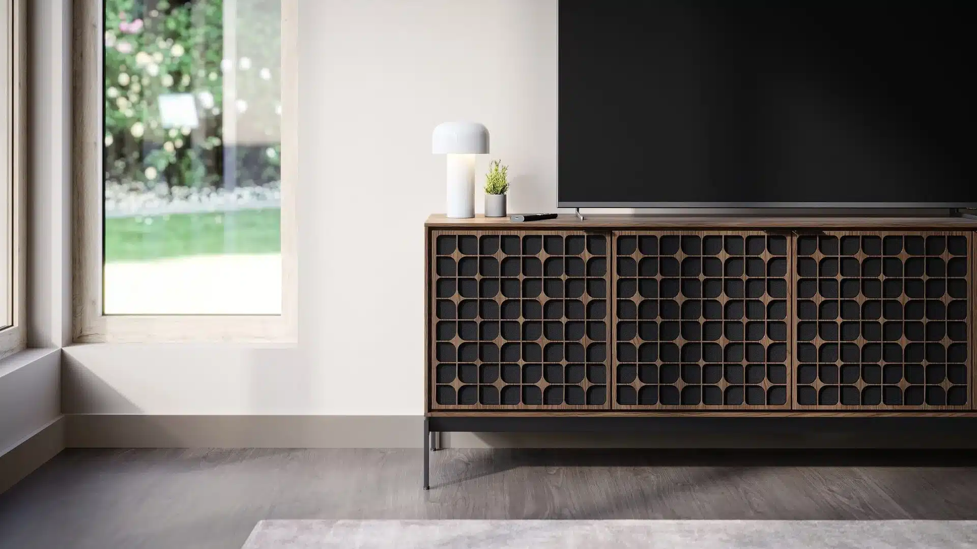 Elements Constellation Mediastorage Cabinet 8709 Bdi Console Base Wl Ls8