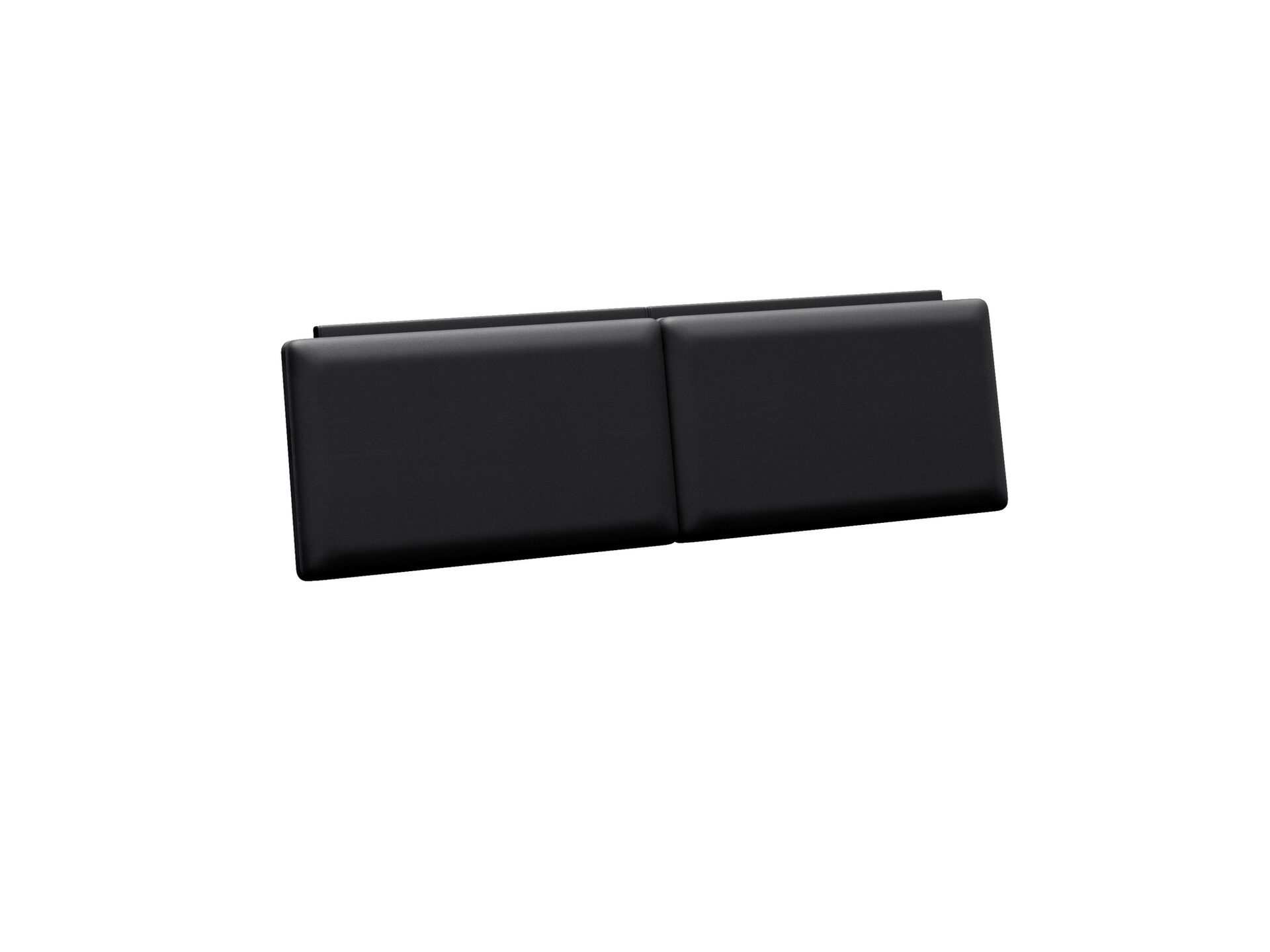 Contour Headboard Cushion Bdi 9677 Queen Pepper Leather 1