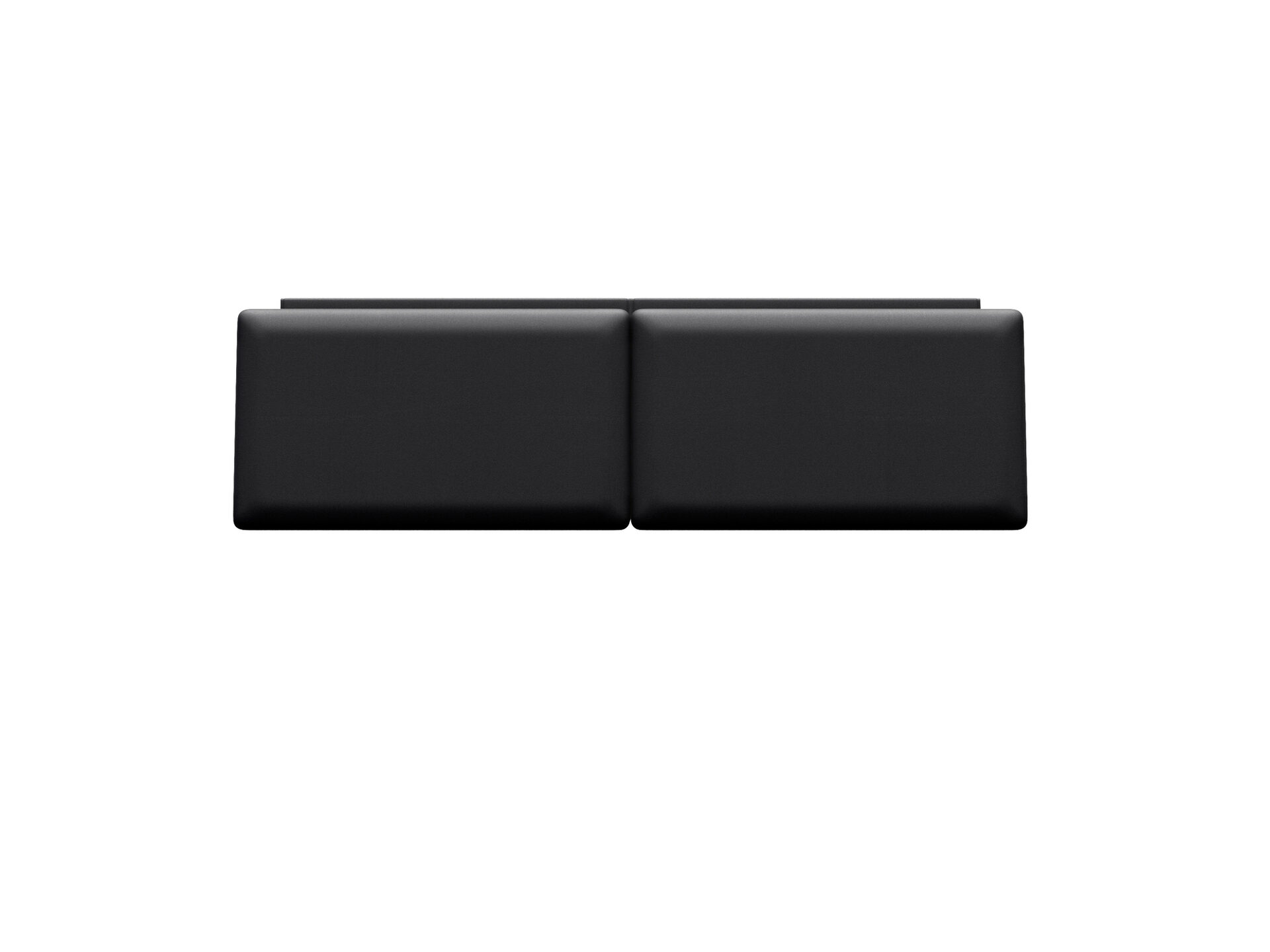 Contour Headboard Cushion Bdi 9677 Queen Pepper Leather 2