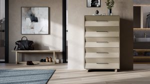 Kava 9685 Modern Wood Bedroom 5 Drawer Chest Bdi Furniture Washed Oak Lifestyle 0