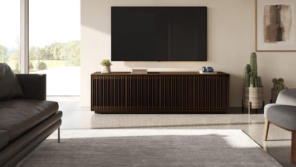 Profile 8479 Bdi Furniture Toasted Oak Modern Media Cabinet Tv Stand 1440 810