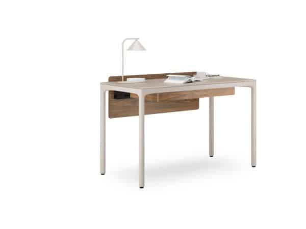 Luma Office Stationary Compact Desk 6761s Bdi Keyboard Storage Drawer 6769 Small Adjustable Back Panel 6766 Du 7