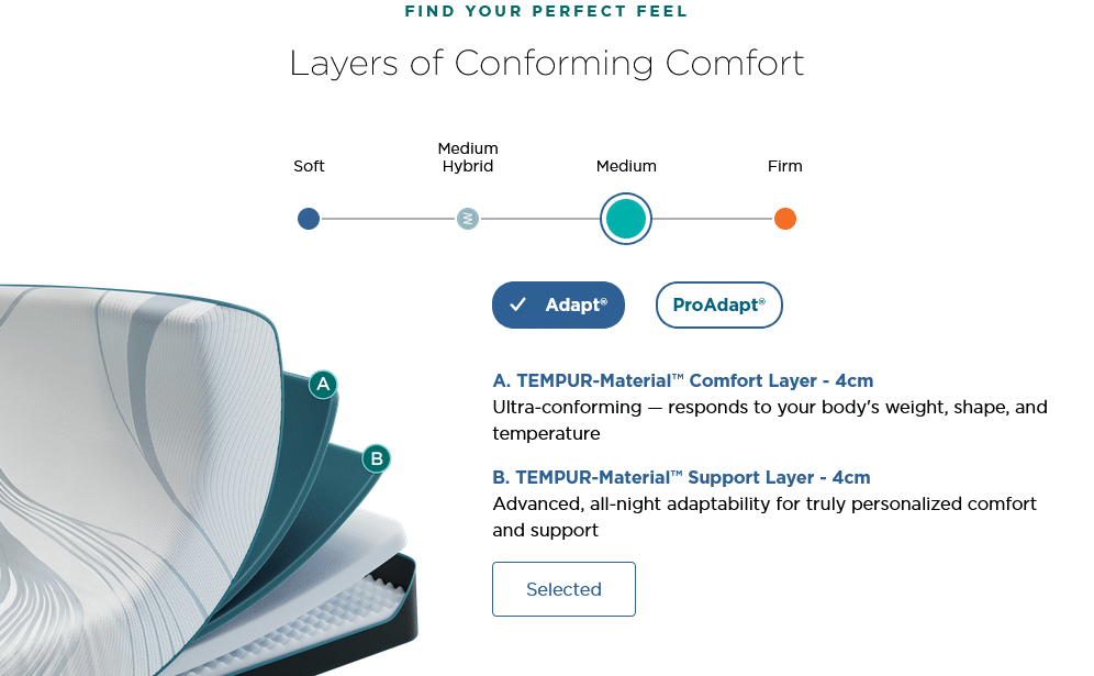 Screenshot 2026 01 18 At 13 06 51 Tempur Adapt® Tempur Pedic Tempur Pedic