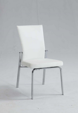 Screenshot 2026 02 09 At 13 30 41 Amazon.com Chintaly Imports Molly Motion Back Faux Leather Side Chair In White (set Of 2) Chairs