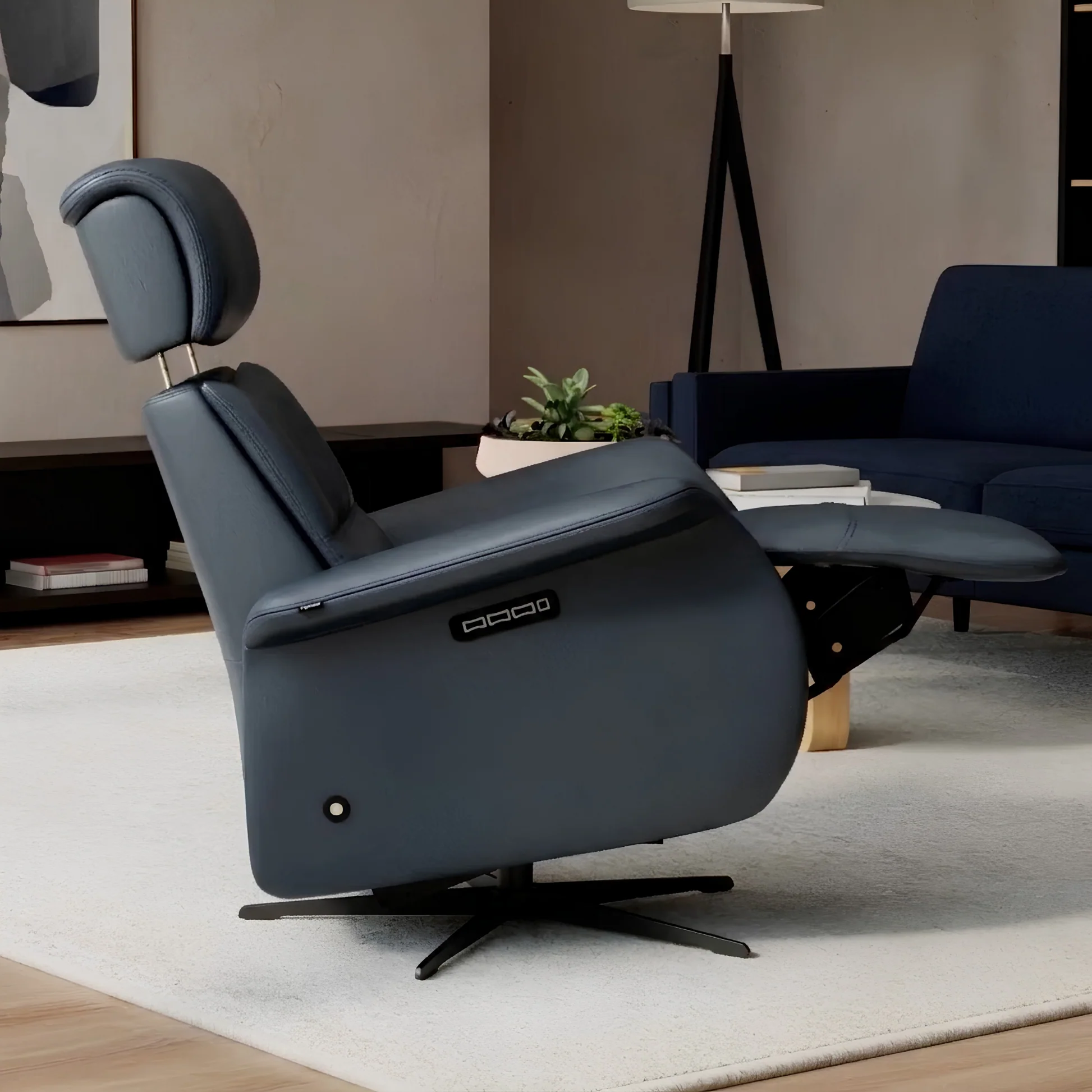 Fjords Cosmo Leather Triple Motor Zero Gravity Recliner Chair 5 61131c07 1382 49ef A8ad 70b9a5ffd6f1